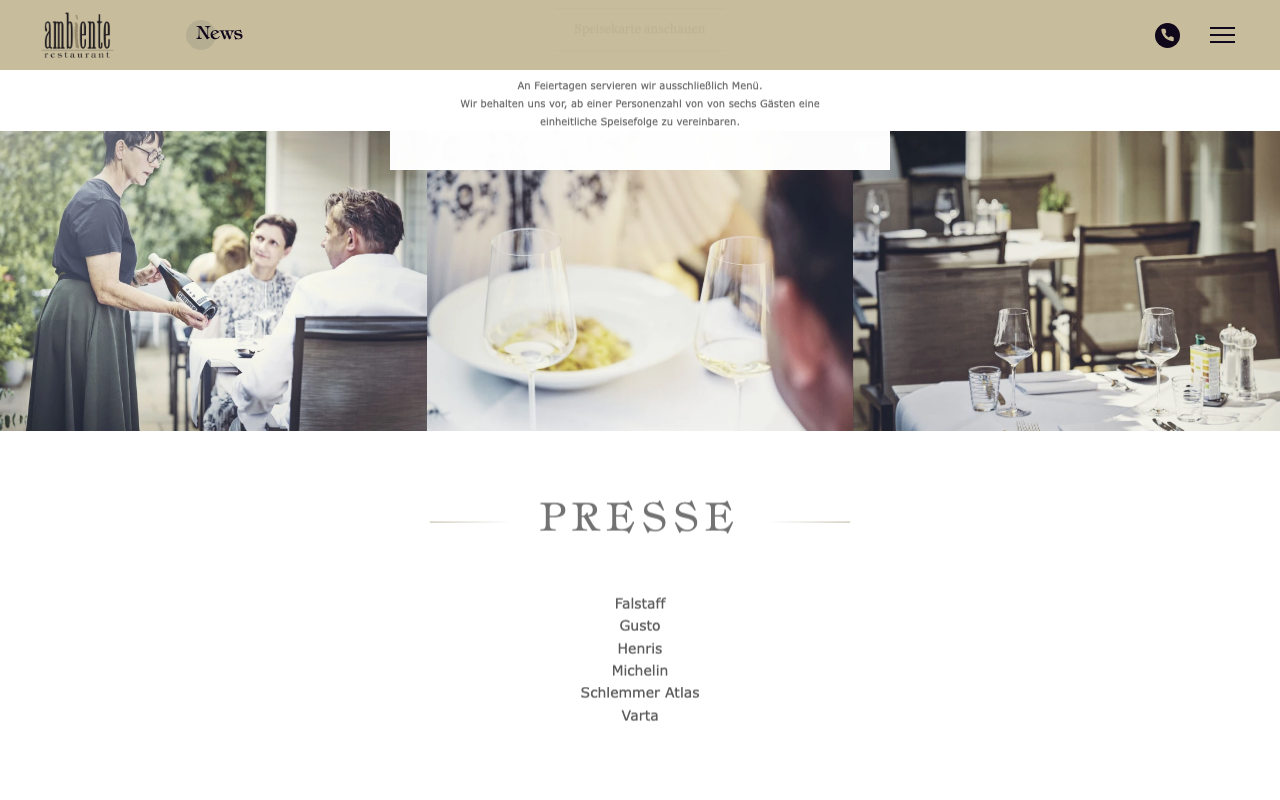 Restaurant Ambiente — Ansicht 3