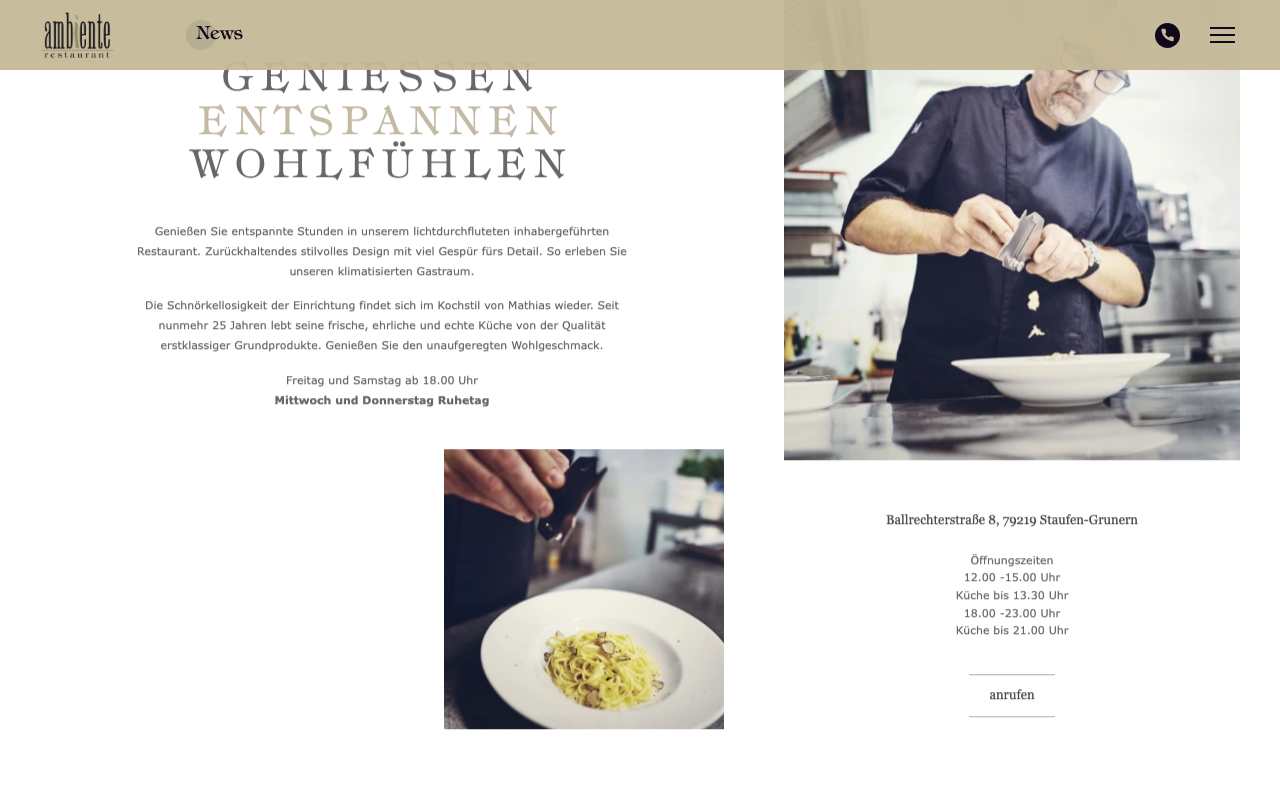 Restaurant Ambiente — Ansicht 2